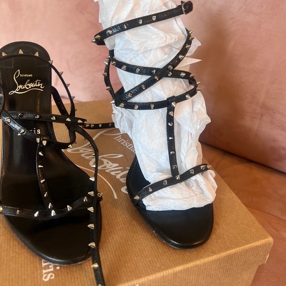 Chistian Louboutin Bombina Spikes - Picture 1 of 10